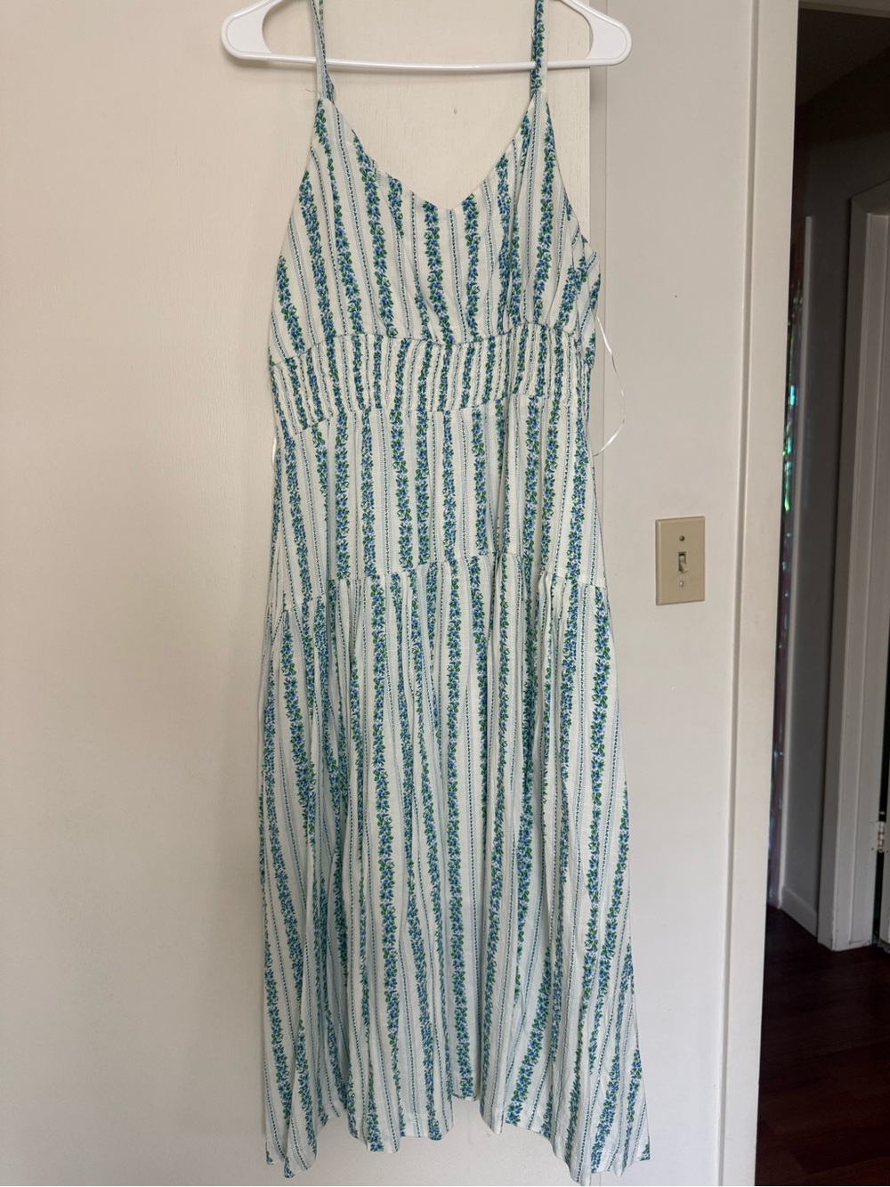Skies are Blue Midi Dress, Large